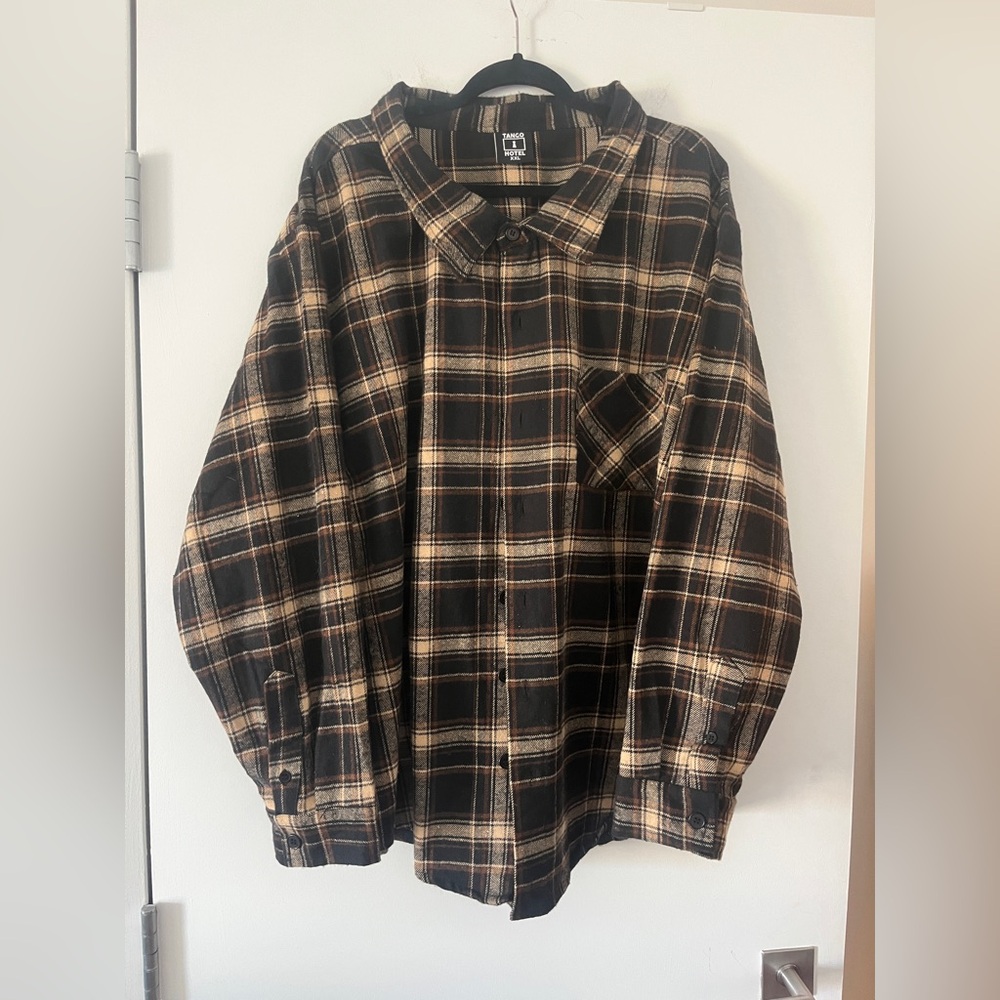 Tango Hotel Men’s Flannel Shirt XXL NWT